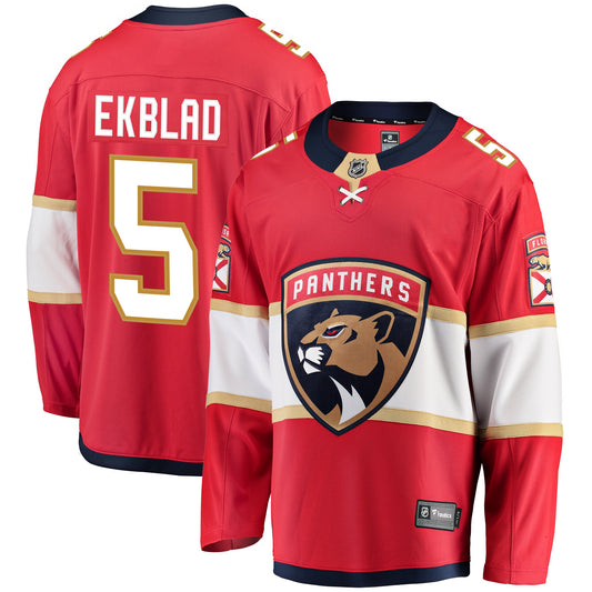 Aaron Ekblad Florida Panthers Fanatics Branded Breakaway Player Jersey - Red